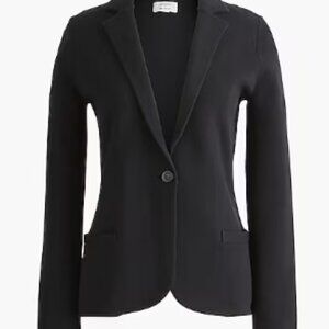 J. Crew Factory Schoolboy Sweater Blazer - Black